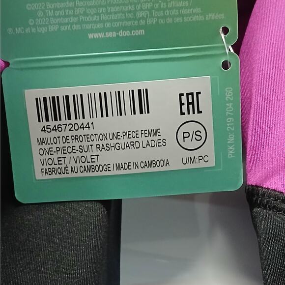 Sea Doo One Piece Rashguard Wetsuit Women's Small Swim Beach Surfing Water Ski - Picture 6 of 9